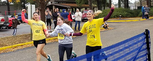 2018 Ryan's Run Runners at Finish Line