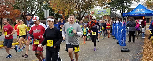 2018 Ryan's Run Runners at start