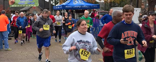 2018 Ryan's Run Runners at start